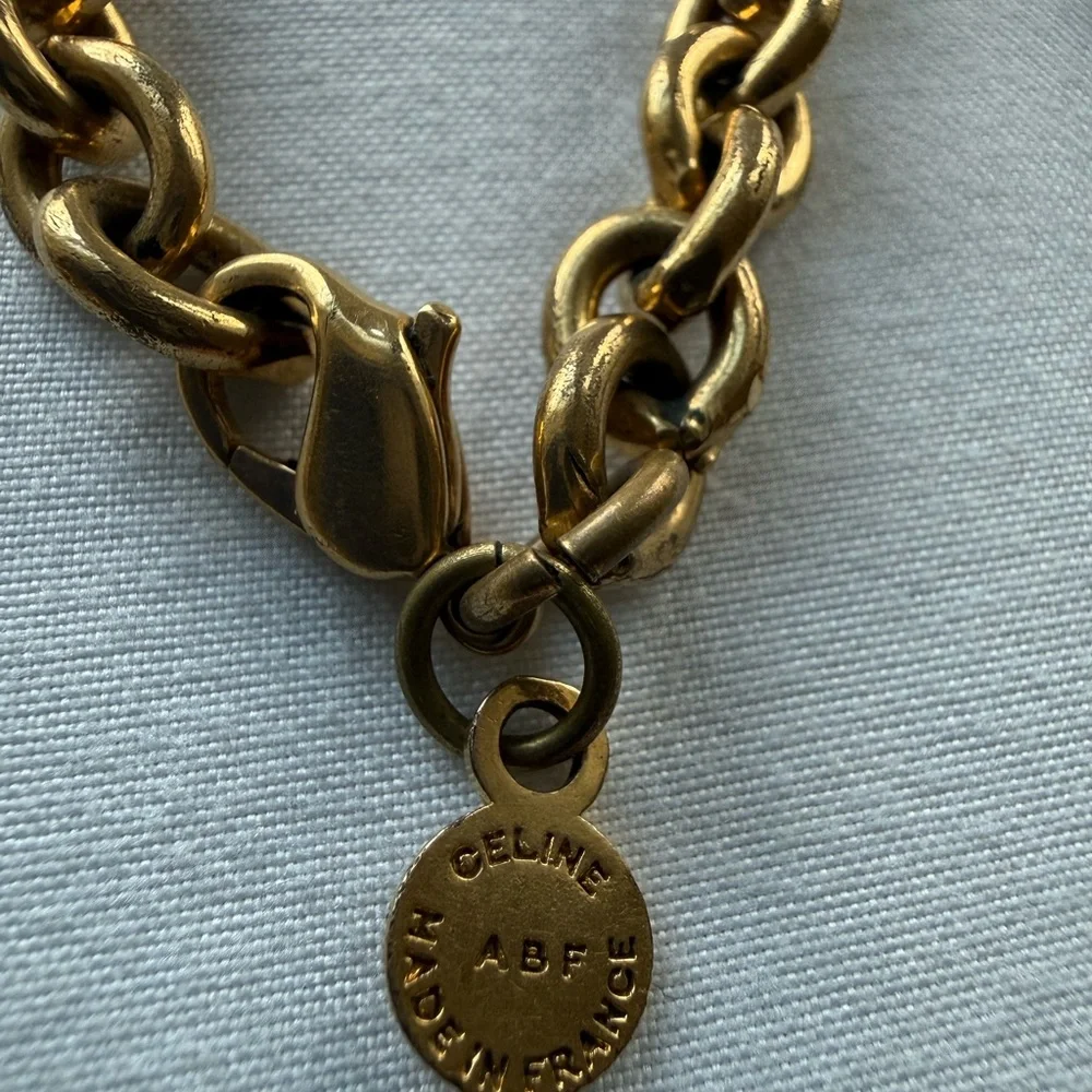 CELINE Maillon Triomphe Necklace - Picture 8 of 10